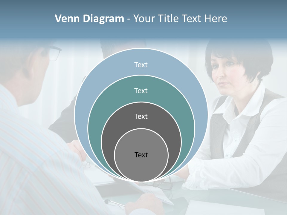 Trust Divorce Problems PowerPoint Template