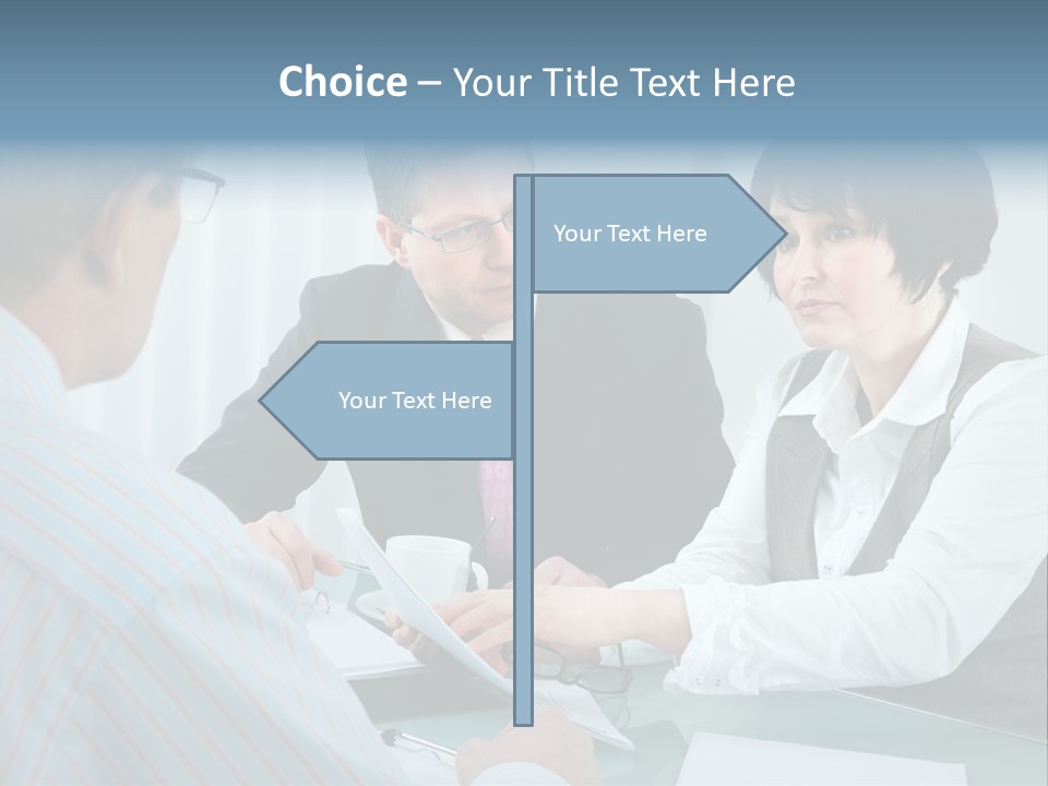 Trust Divorce Problems PowerPoint Template