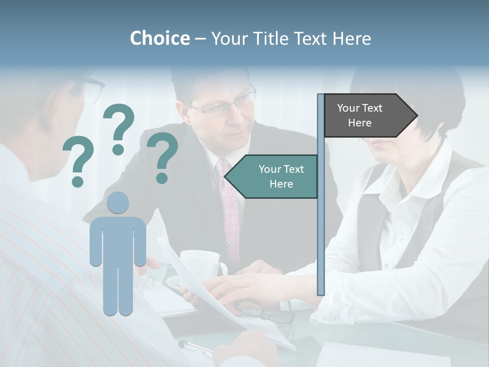 Trust Divorce Problems PowerPoint Template