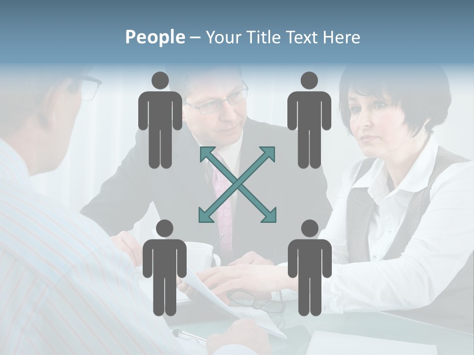 Trust Divorce Problems PowerPoint Template