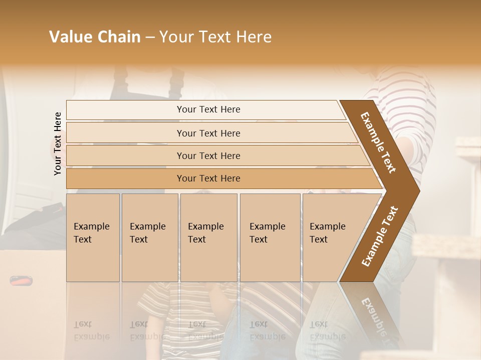 Standing Unpack Wife PowerPoint Template