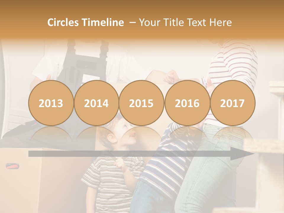 Standing Unpack Wife PowerPoint Template