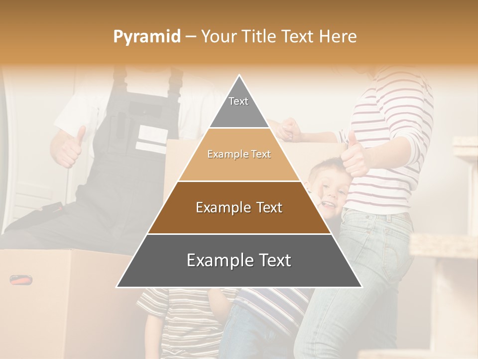 Standing Unpack Wife PowerPoint Template