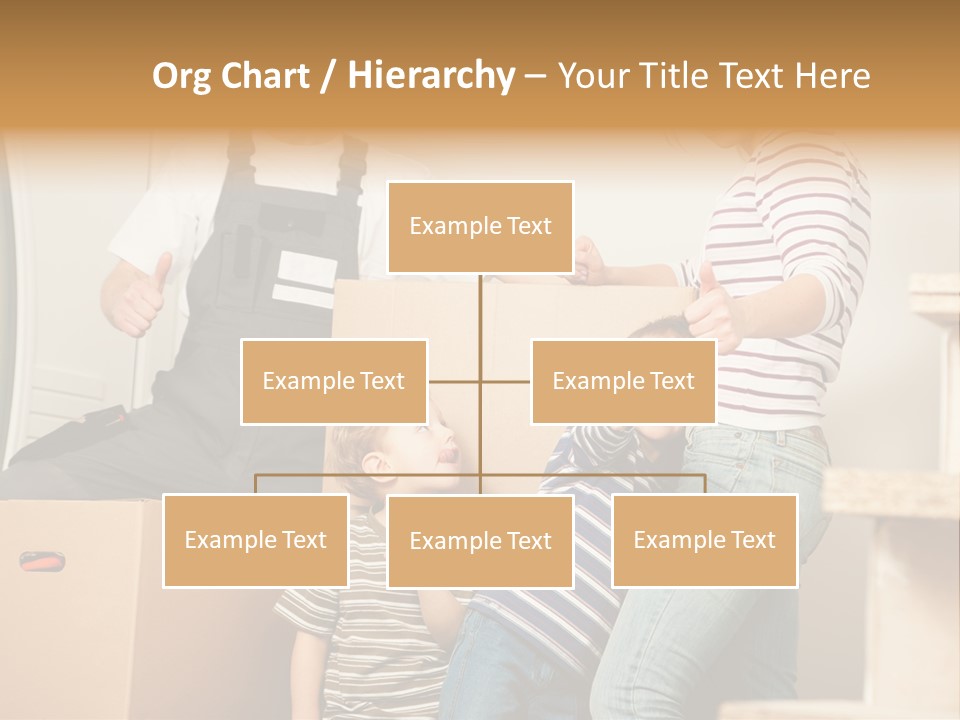 Standing Unpack Wife PowerPoint Template