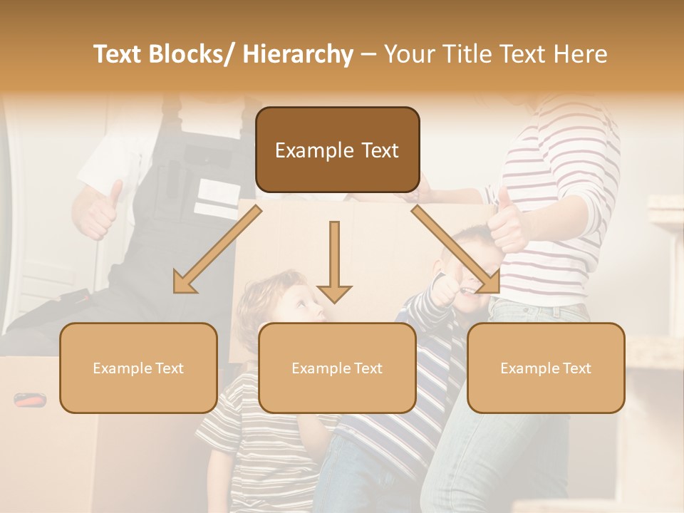 Standing Unpack Wife PowerPoint Template
