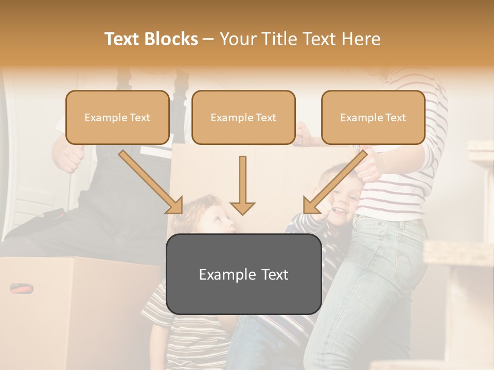 Standing Unpack Wife PowerPoint Template