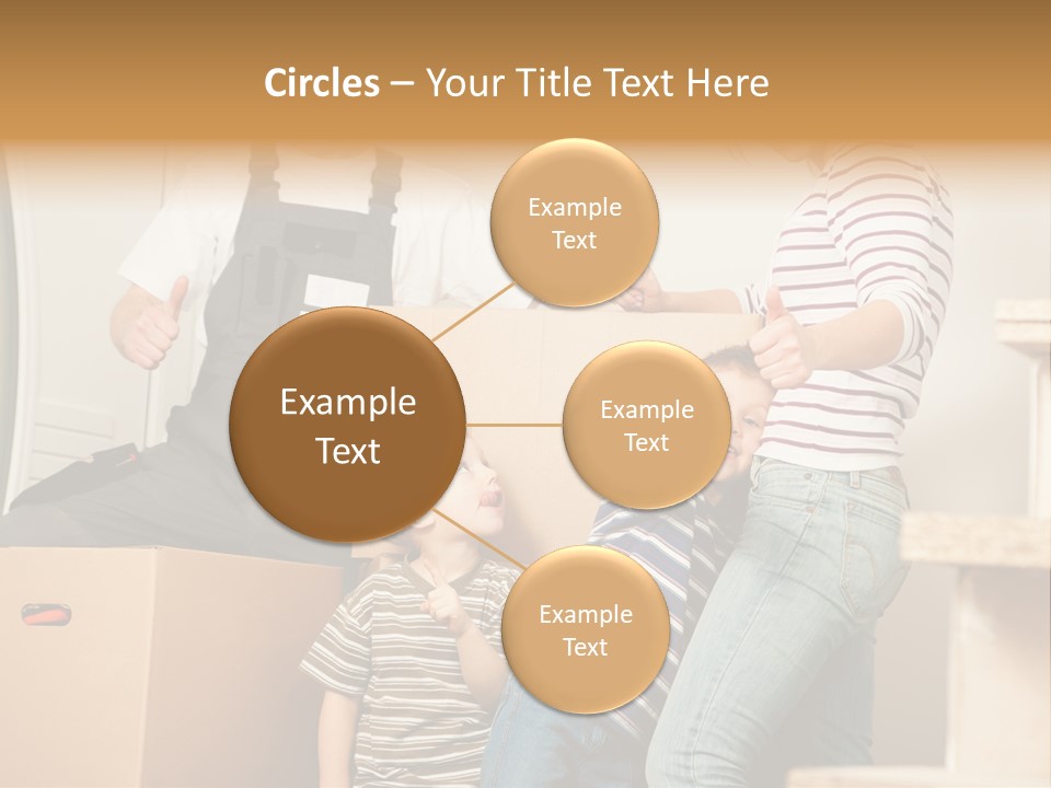 Standing Unpack Wife PowerPoint Template