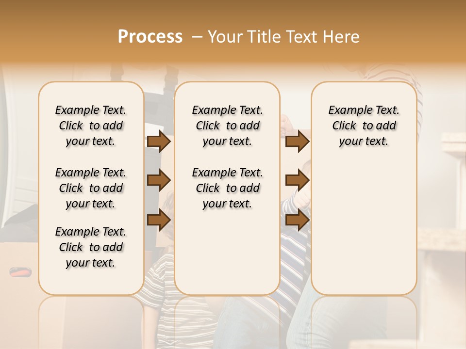 Standing Unpack Wife PowerPoint Template
