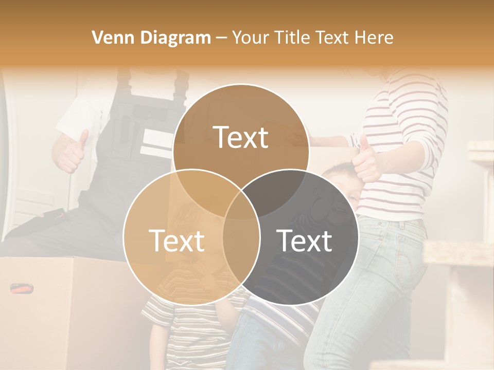 Standing Unpack Wife PowerPoint Template