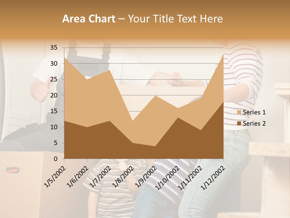 Standing Unpack Wife PowerPoint Template