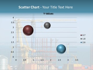 Blue Trade Scrap PowerPoint Template