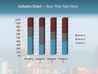 Blue Trade Scrap PowerPoint Template