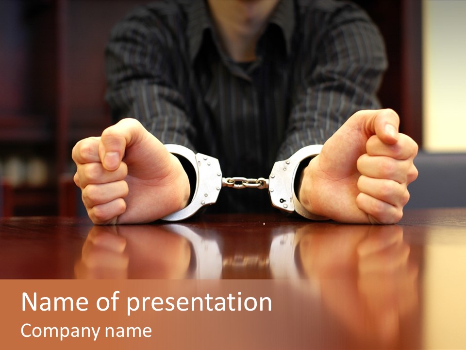 Talk Freedom Jury PowerPoint Template