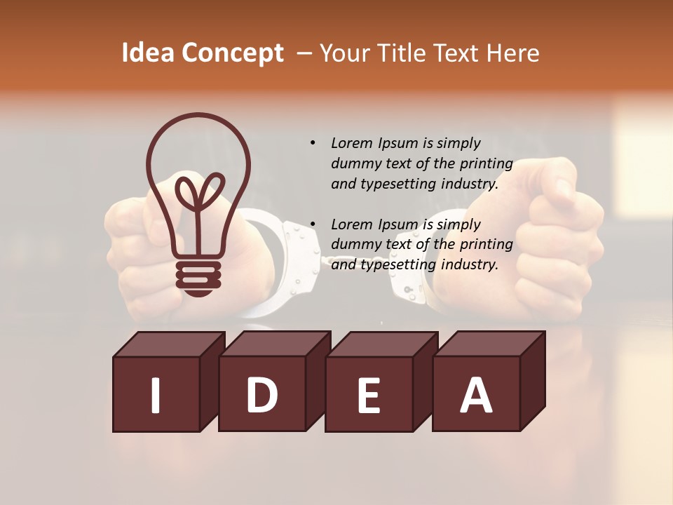 Talk Freedom Jury PowerPoint Template