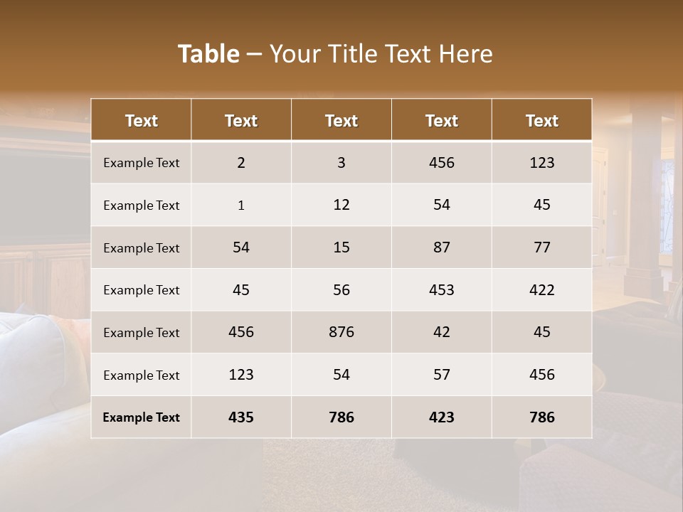 Reflection Summer Style PowerPoint Template