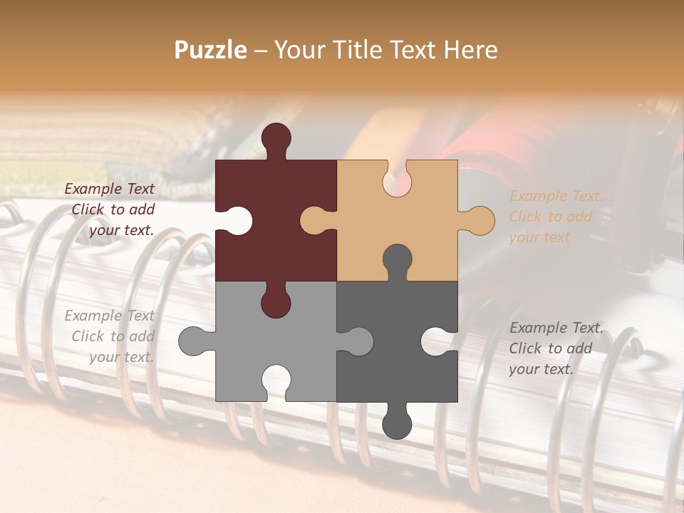 Bibliophile Writings Work PowerPoint Template