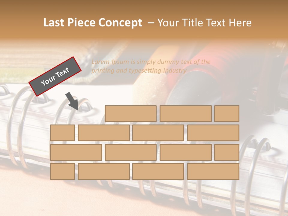 Bibliophile Writings Work PowerPoint Template