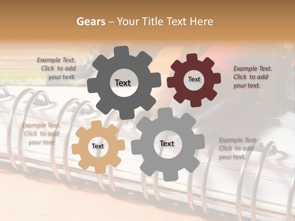 Bibliophile Writings Work PowerPoint Template