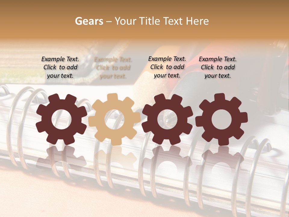 Bibliophile Writings Work PowerPoint Template