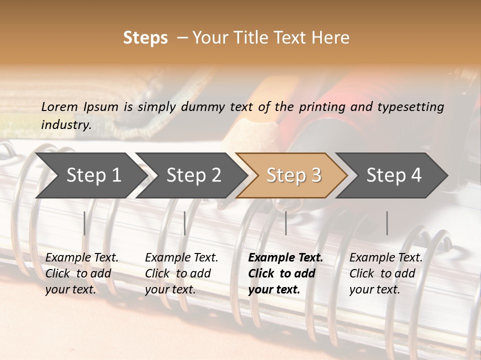 Bibliophile Writings Work PowerPoint Template