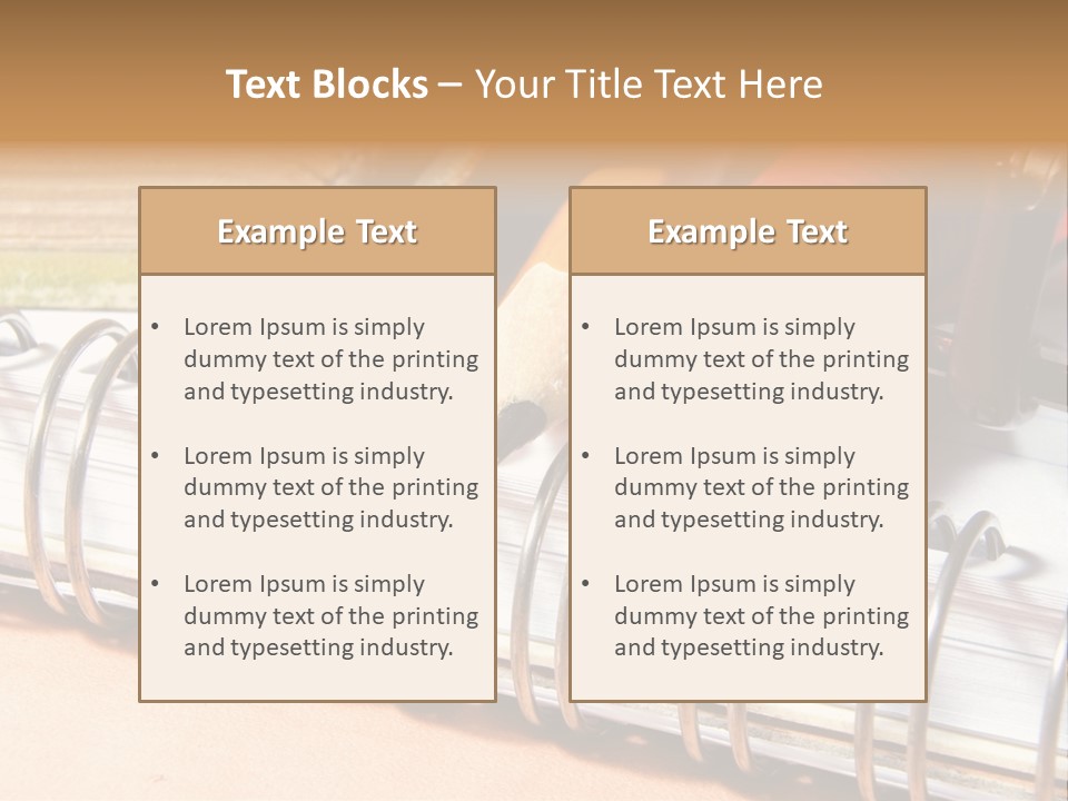 Bibliophile Writings Work PowerPoint Template