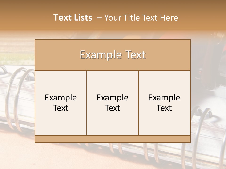 Bibliophile Writings Work PowerPoint Template