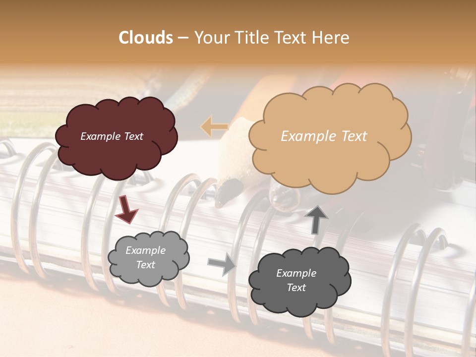 Bibliophile Writings Work PowerPoint Template