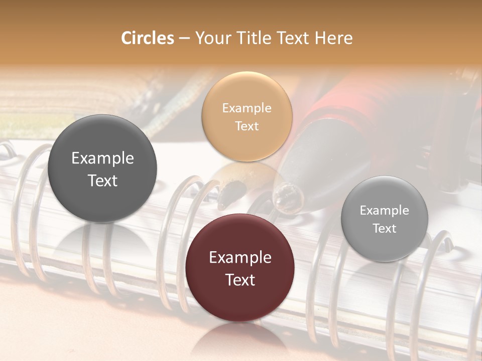 Bibliophile Writings Work PowerPoint Template