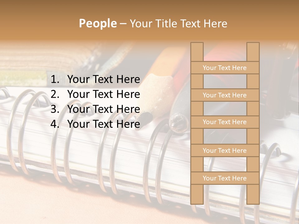 Bibliophile Writings Work PowerPoint Template
