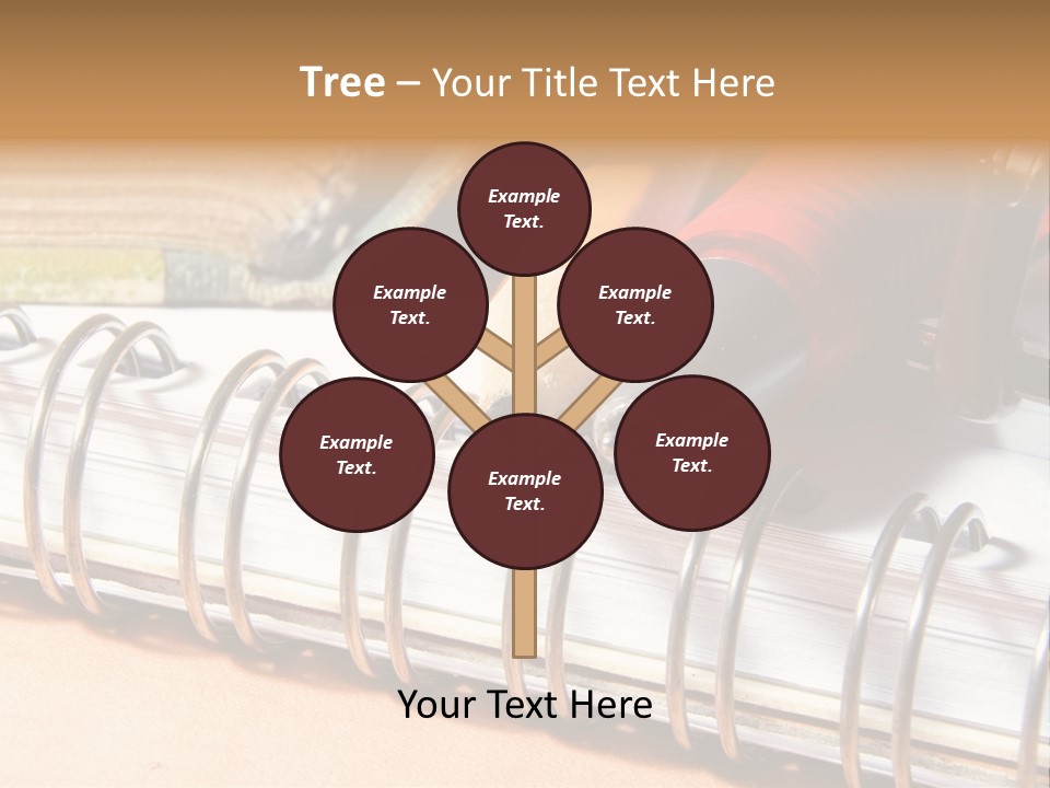 Bibliophile Writings Work PowerPoint Template