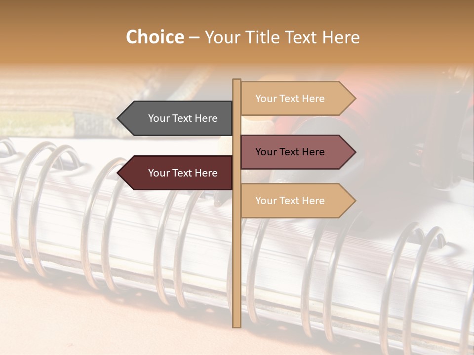 Bibliophile Writings Work PowerPoint Template