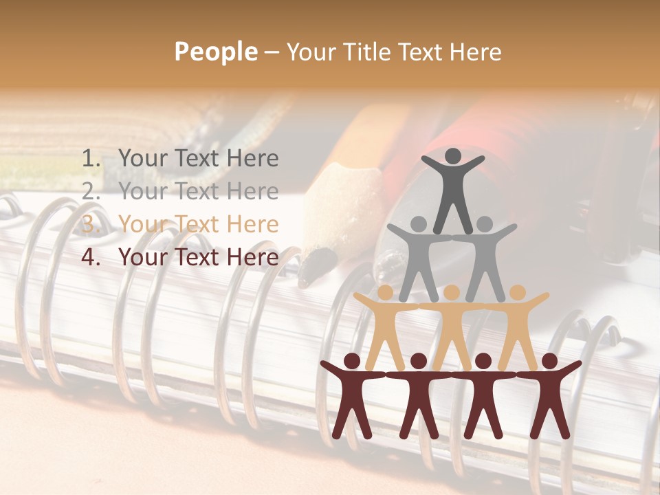 Bibliophile Writings Work PowerPoint Template