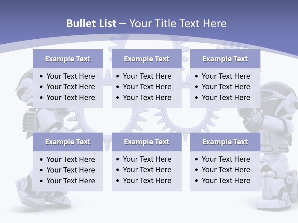 Future Scifi Gear PowerPoint Template