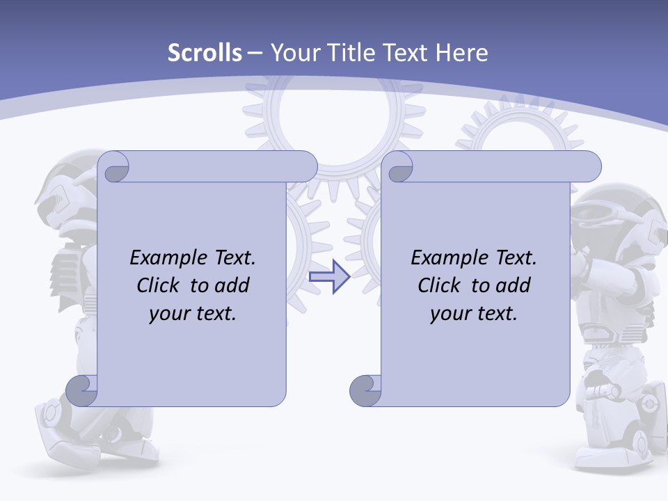 Future Scifi Gear PowerPoint Template