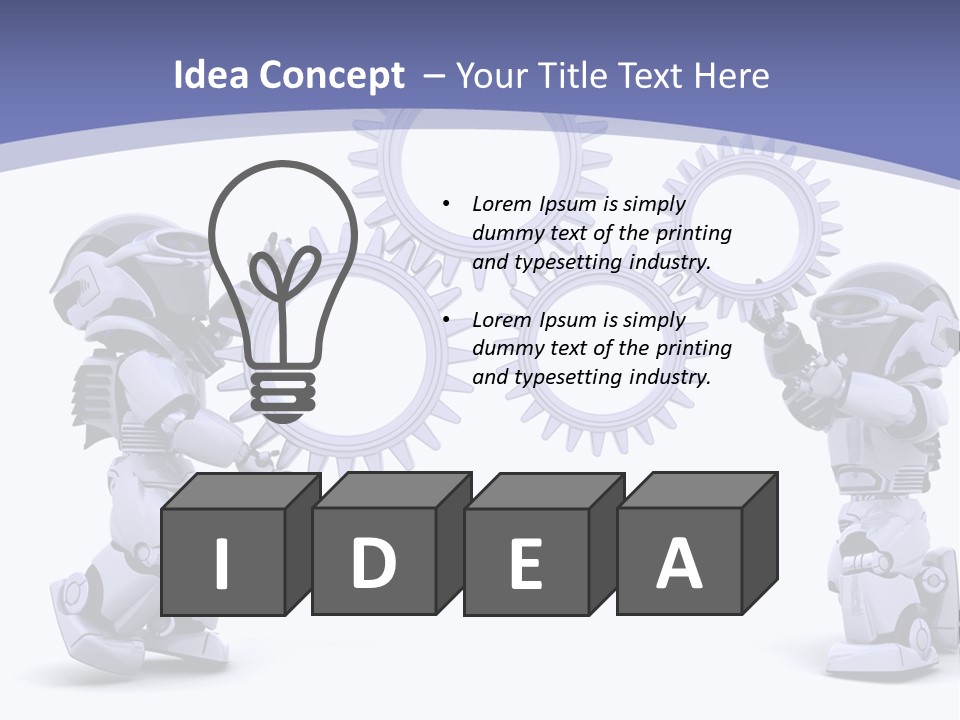 Future Scifi Gear PowerPoint Template