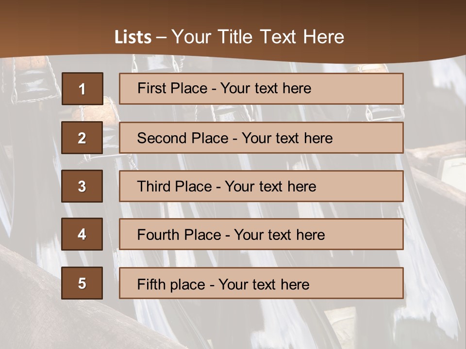 Glass Winemaking Stopper PowerPoint Template