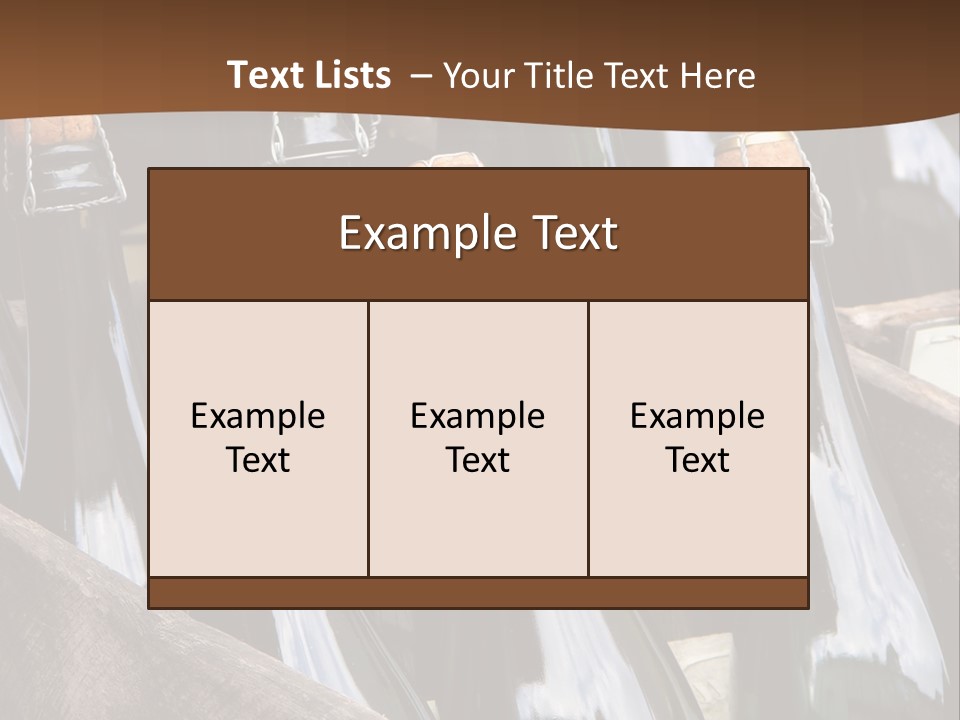 Glass Winemaking Stopper PowerPoint Template