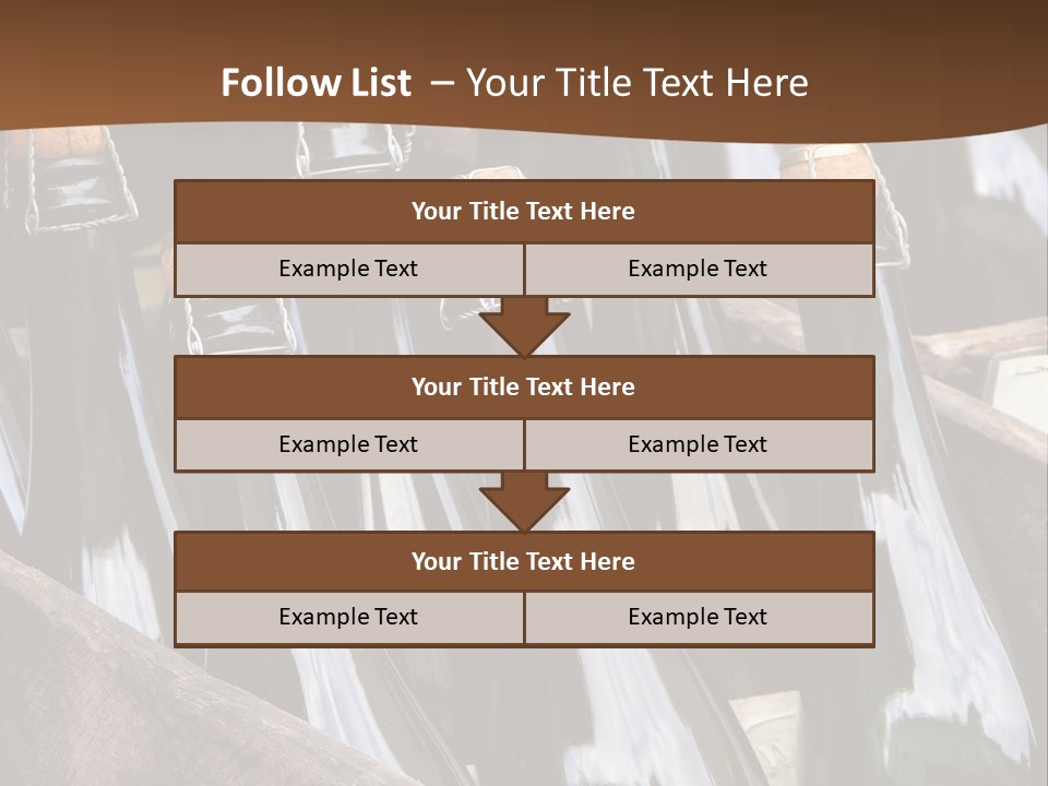 Glass Winemaking Stopper PowerPoint Template