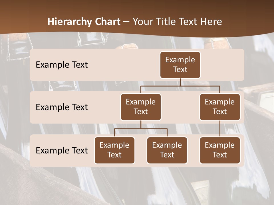 Glass Winemaking Stopper PowerPoint Template