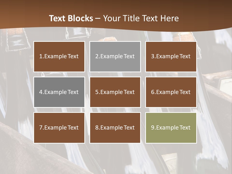 Glass Winemaking Stopper PowerPoint Template