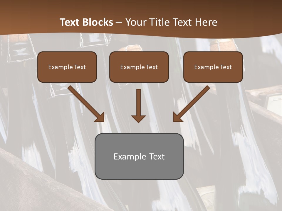 Glass Winemaking Stopper PowerPoint Template