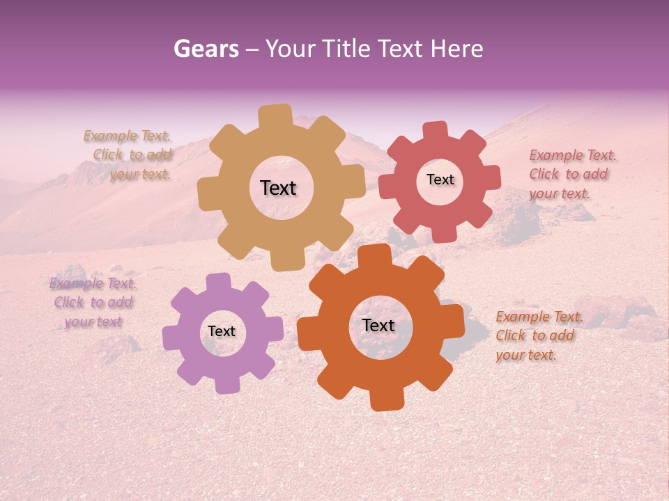 Dry Slope Neuquen PowerPoint Template