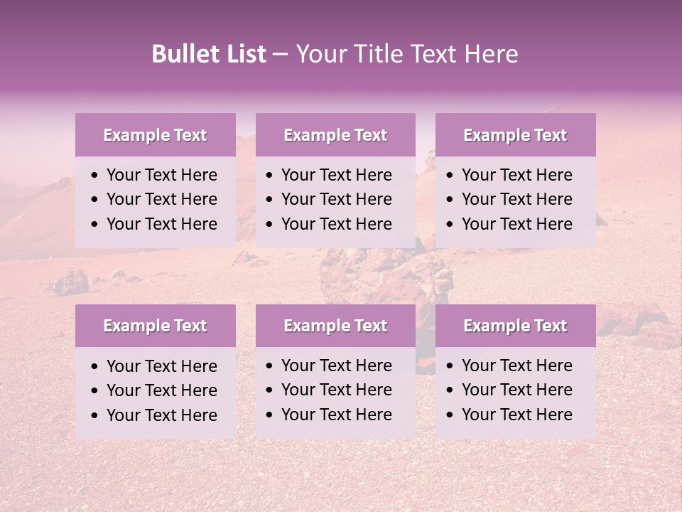 Dry Slope Neuquen PowerPoint Template