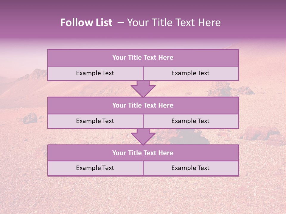 Dry Slope Neuquen PowerPoint Template