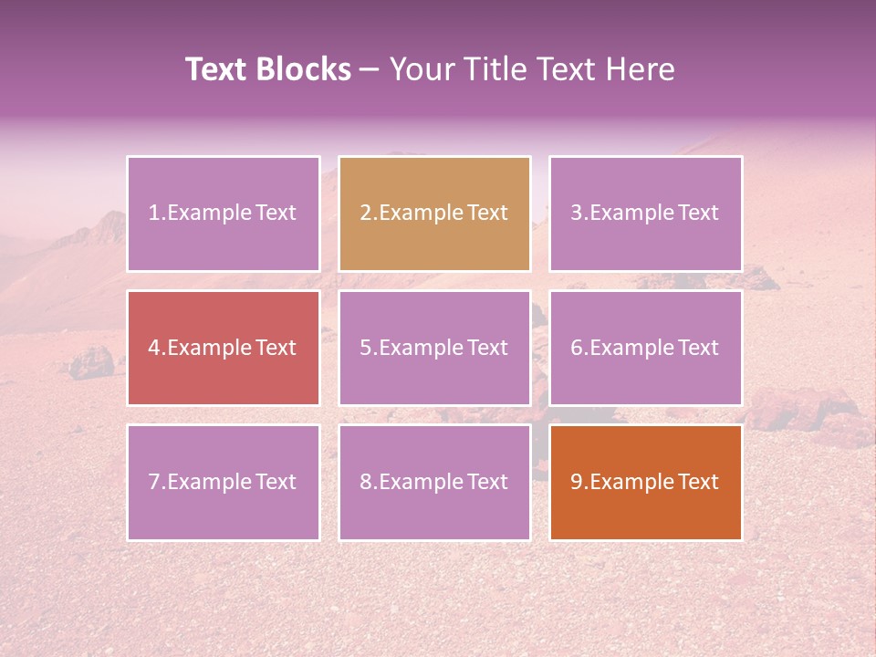 Dry Slope Neuquen PowerPoint Template