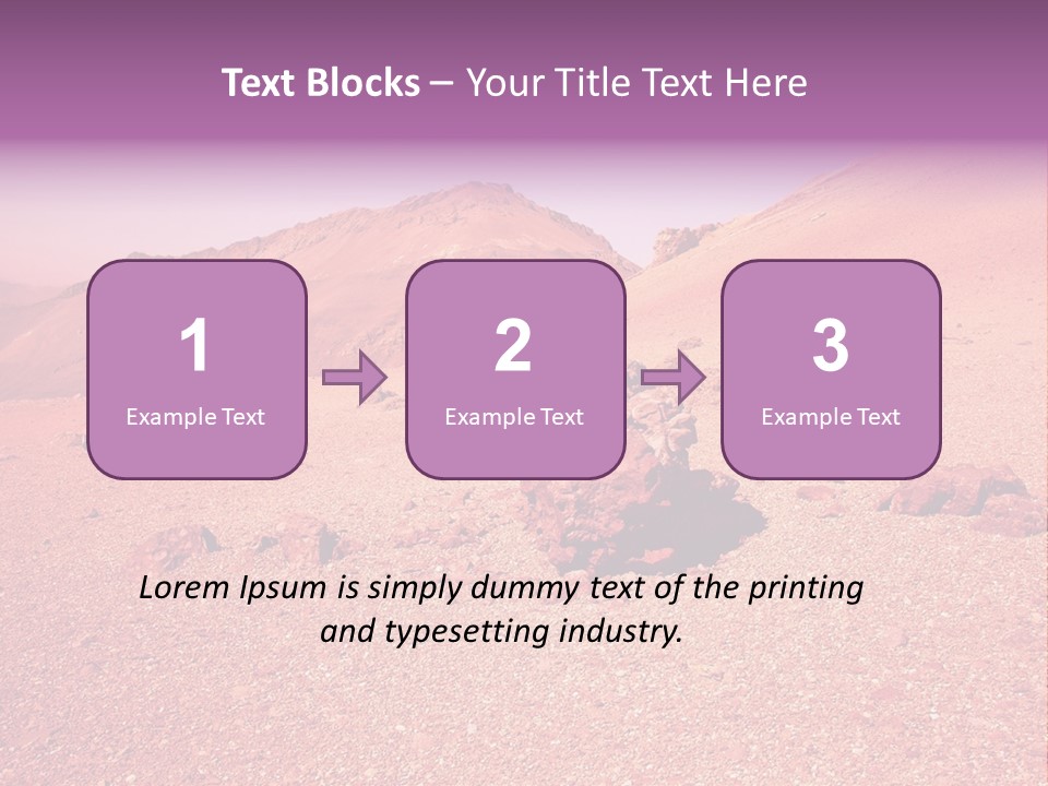 Dry Slope Neuquen PowerPoint Template