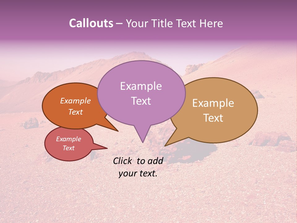Dry Slope Neuquen PowerPoint Template
