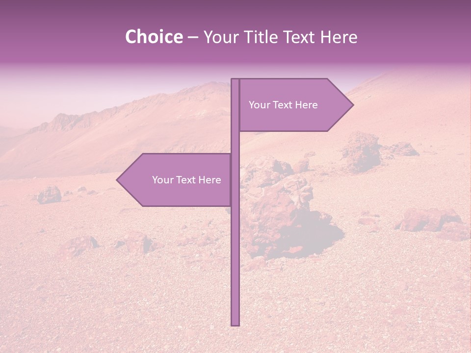 Dry Slope Neuquen PowerPoint Template