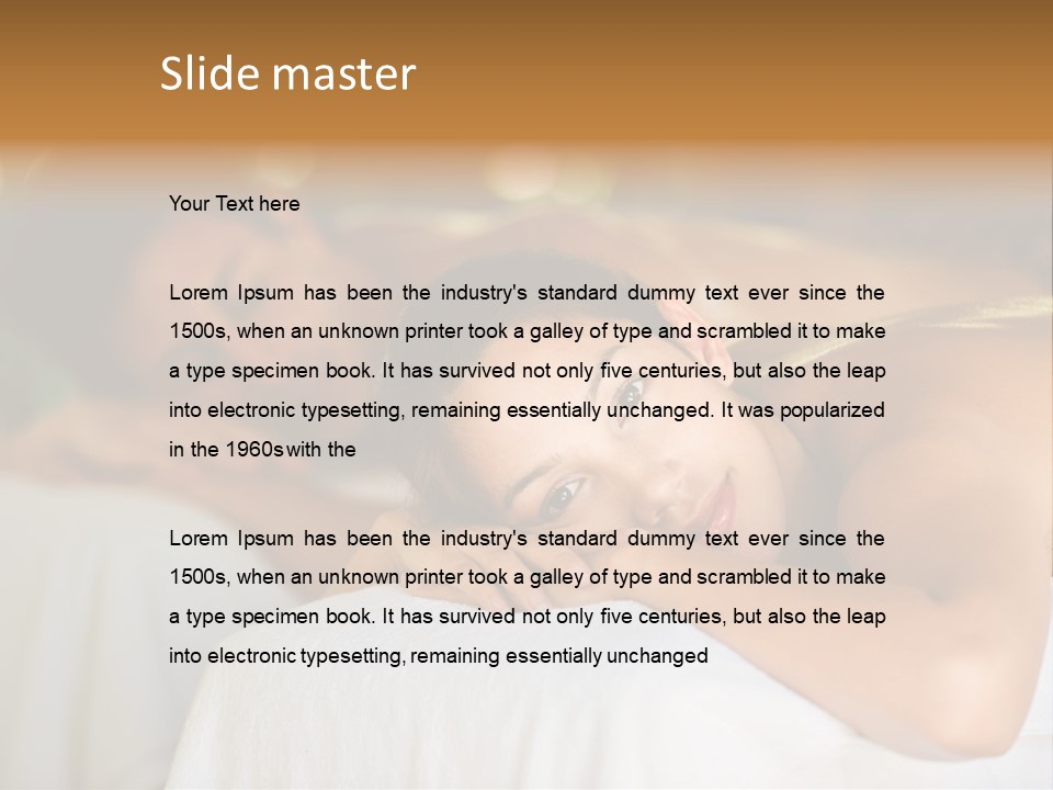 Back Therapy Attractive PowerPoint Template