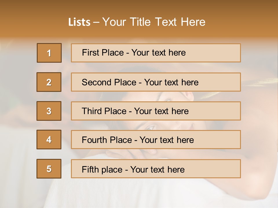 Back Therapy Attractive PowerPoint Template